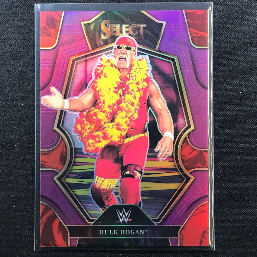 2023 Select Wwe Hulk Hogan Premier Level Purple 21/99 No 130
