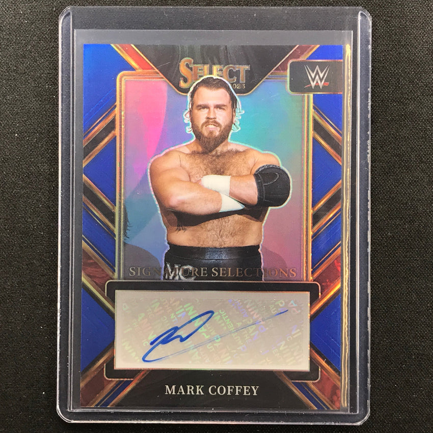2023 Select Wwe Mark Coffey Signature Selections Auto Blue 5/35