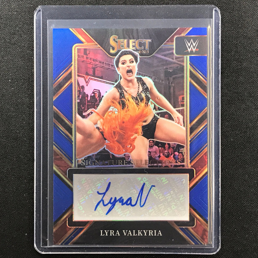 2023 Select Wwe Lyra Valkyria Signature Selections Auto Blue 14/35