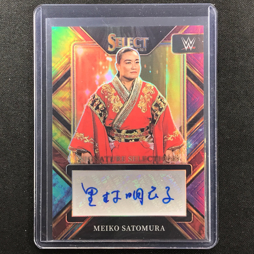 2023 Select Wwe Meiko Satomura Signature Selections Auto Tie-dye 25/25