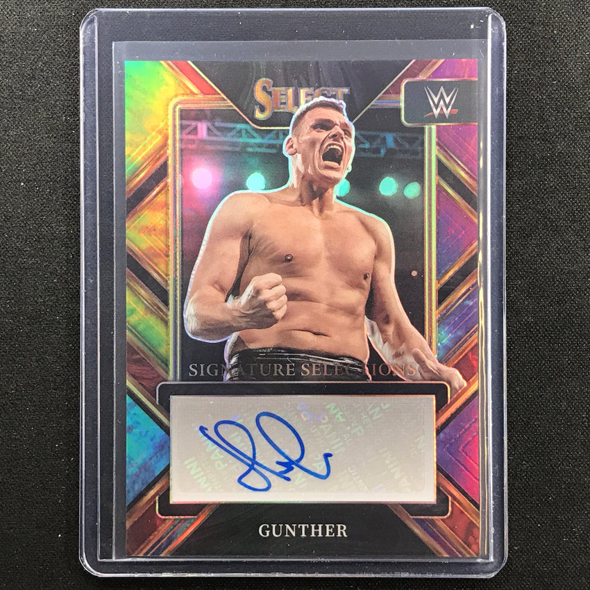 2023 Select Wwe Gunther Signature Selections Auto Tie-dye 15/25