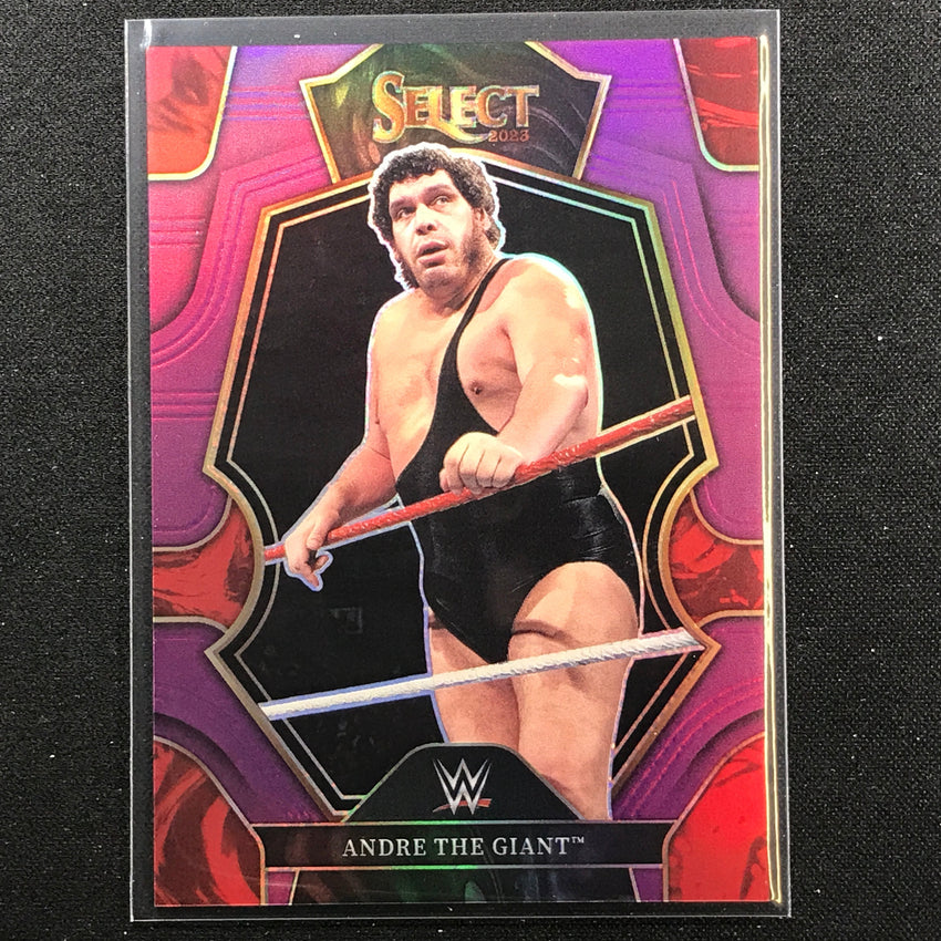 2023 Select Wwe Andre The Giant Premier Level Purple 7/99 No 138