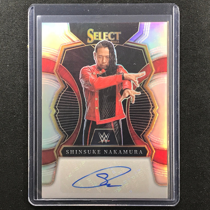 2023 Select Wwe Shinsuke Nakamura Signatures Auto Silver Prizm No Shk