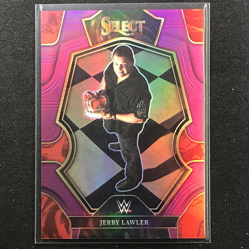 2023 Select Wwe Jerry Lawler Premier Level Purple 52/99 No 140