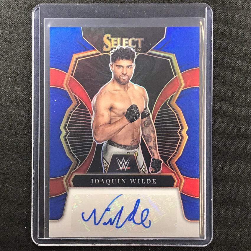 2023 Select Wwe Joaquin Wilde Signatures Auto Blue 9/49