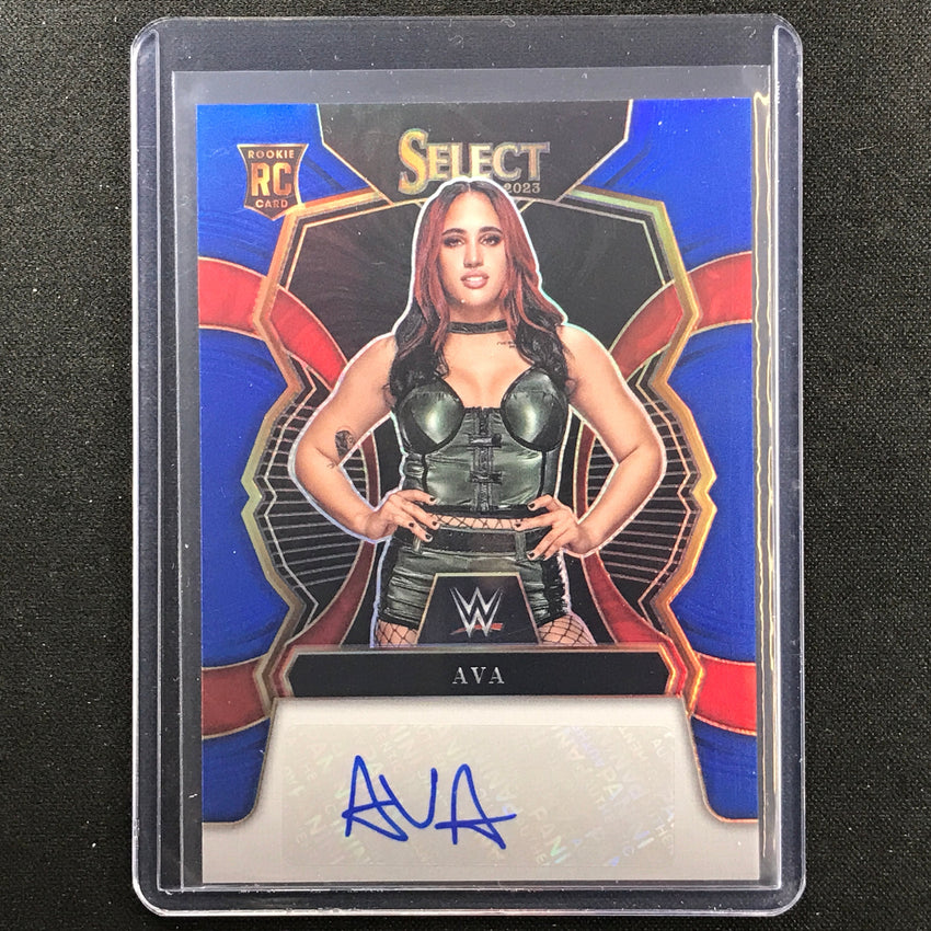 2023 Select Wwe Ava Signatures Rookie Auto Blue 37/49
