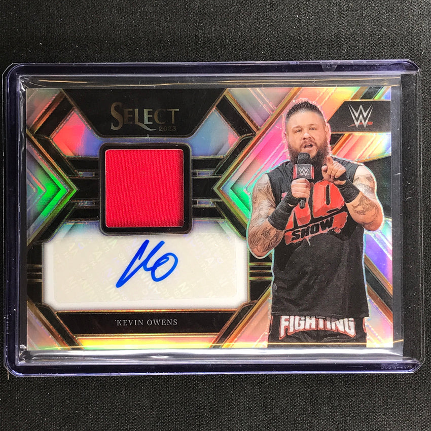 2023 Select Wwe Kevin Owens Autographed Memorabilia Relic Auto Silver 69/99
