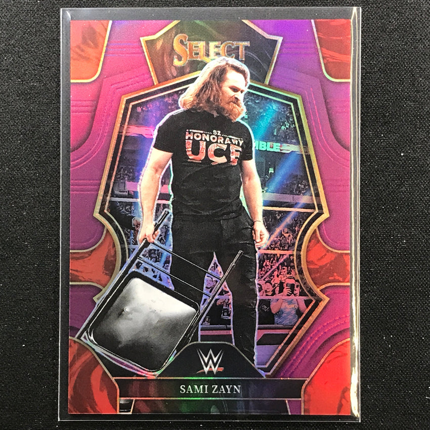 2023 Select WWE SAMI ZAYN Premier Level Purple 98/99 #145