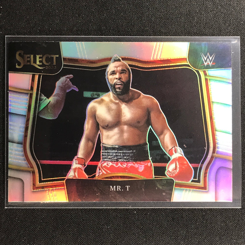 2023 Select Wwe Mr. T Ringside Silver Prizm No 272