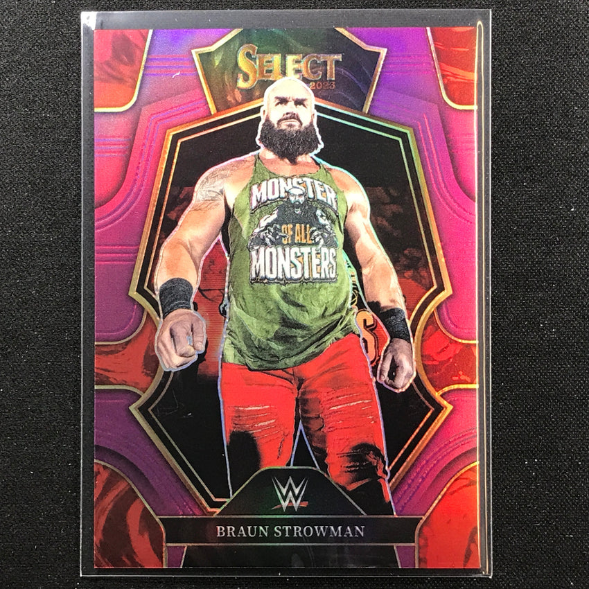 2023 Select Wwe Braun Strowman Premier Level Purple 9/99 No 171