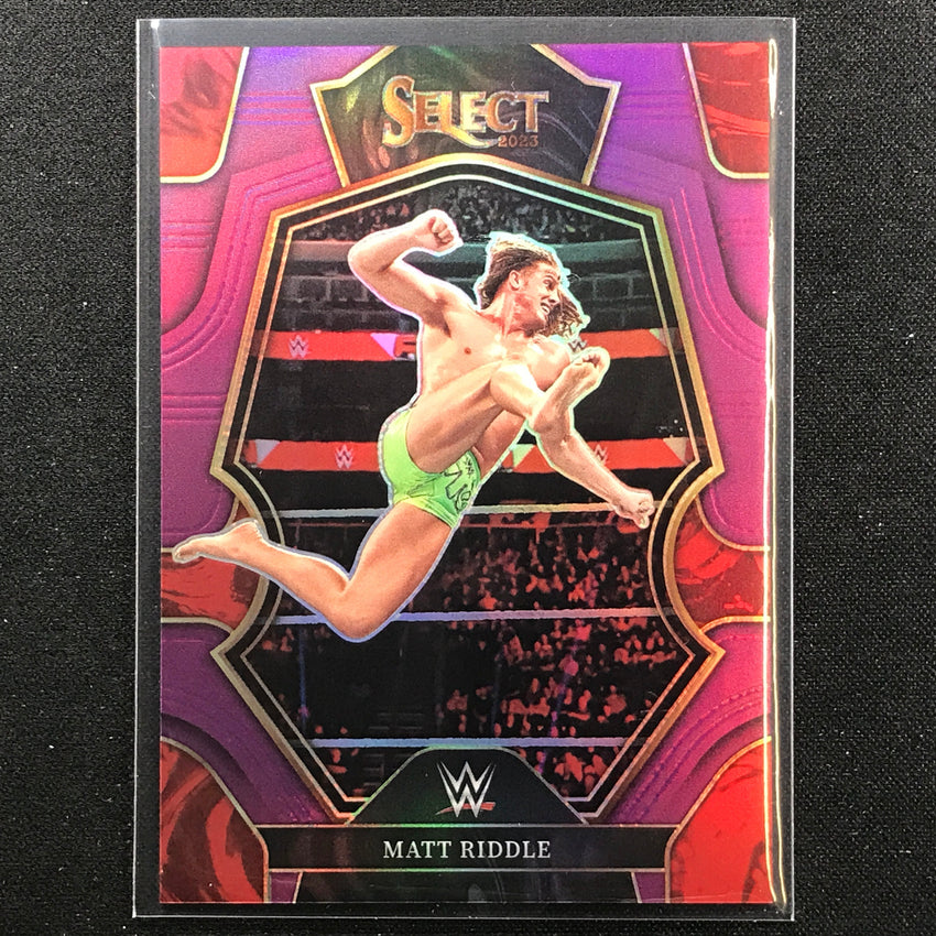 2023 Select WWE Matt Riddle Premier Level Purple 98/99 No 179