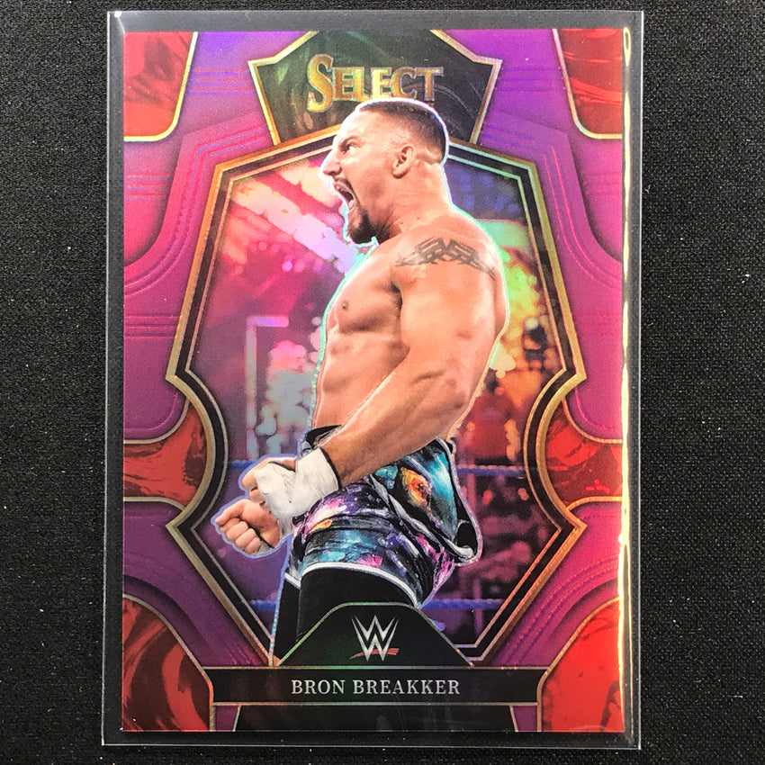 2023 Select Wwe Bron Breakker Premier Level Purple 39/99 No 182
