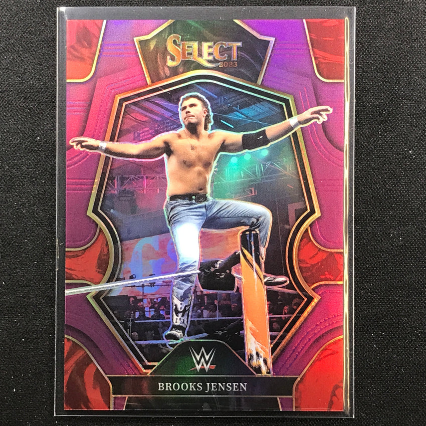 2023 Select WWE BROOKS JENSEN Premier Level Purple 50/99 #192