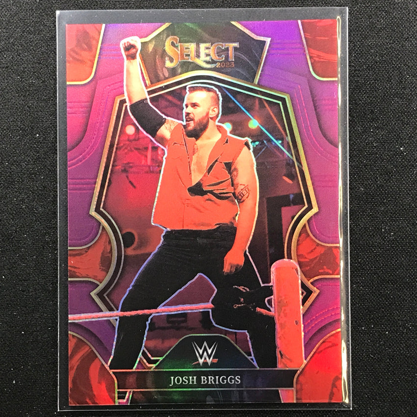 2023 Select Wwe Josh Briggs Premier Level Purple 76/99 No 194