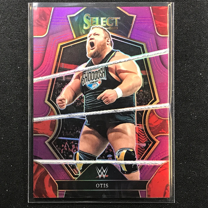 2023 Select WWE OTIS Premier Level Purple 24/99 #199