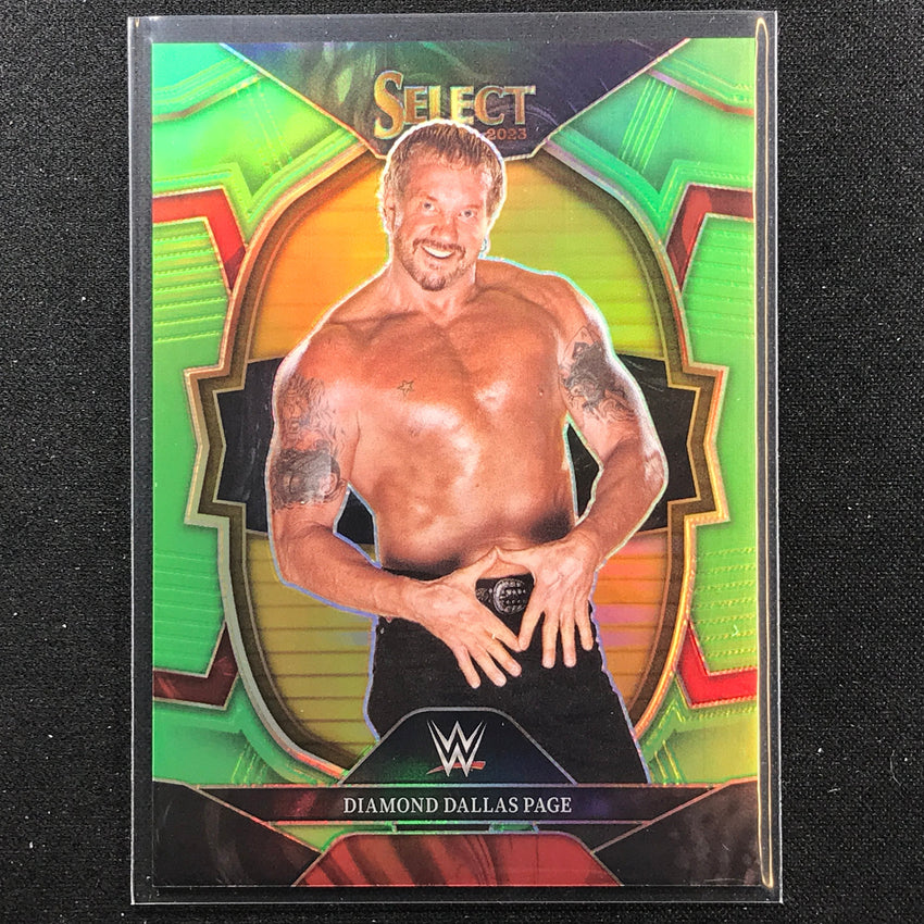 2023 Select Wwe Diamond Dallas Page Concourse Neon Green 7/75 No 9
