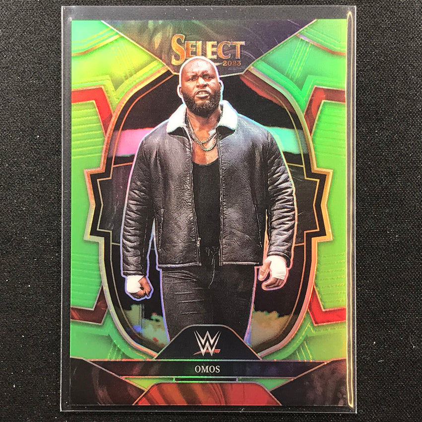 2023 Select Wwe Omos Concourse Neon Green 50/75 No 20