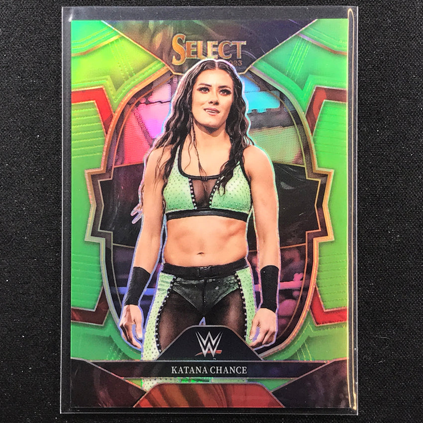 2023 Select Wwe Katana Chance Concourse Neon Green 70/75 No 35