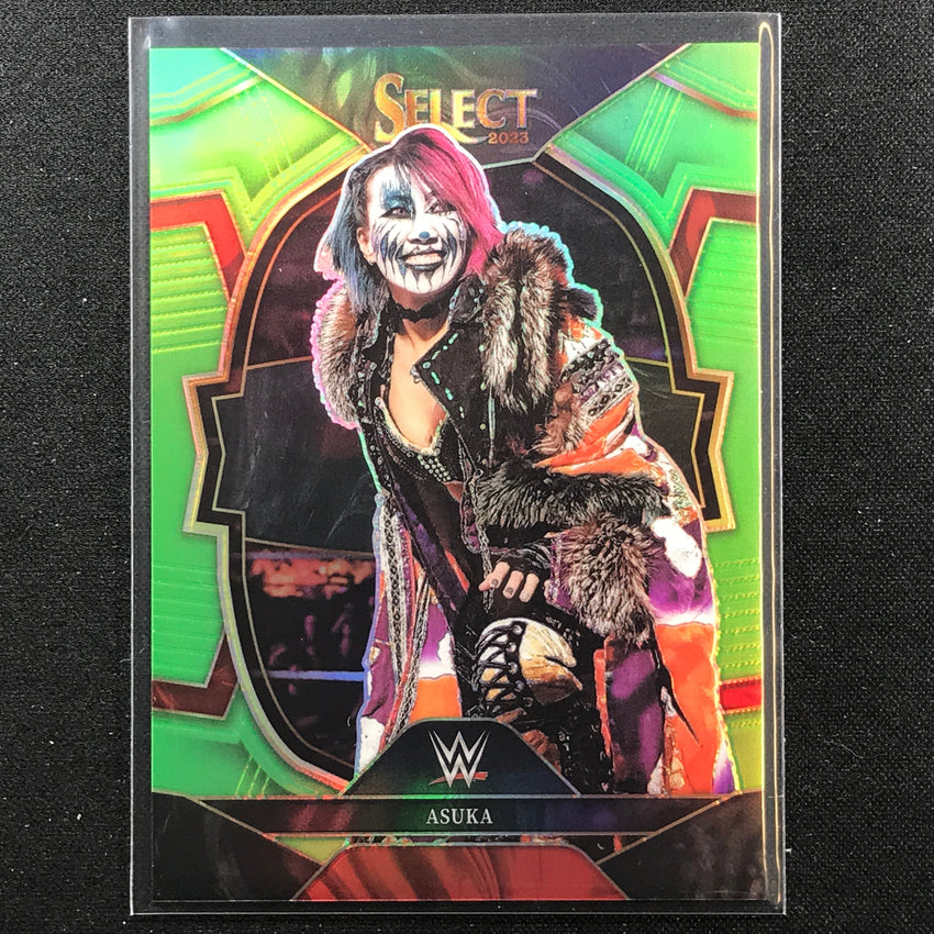 2023 Select Wwe Asuka Concourse Neon Green 17/75 No 46