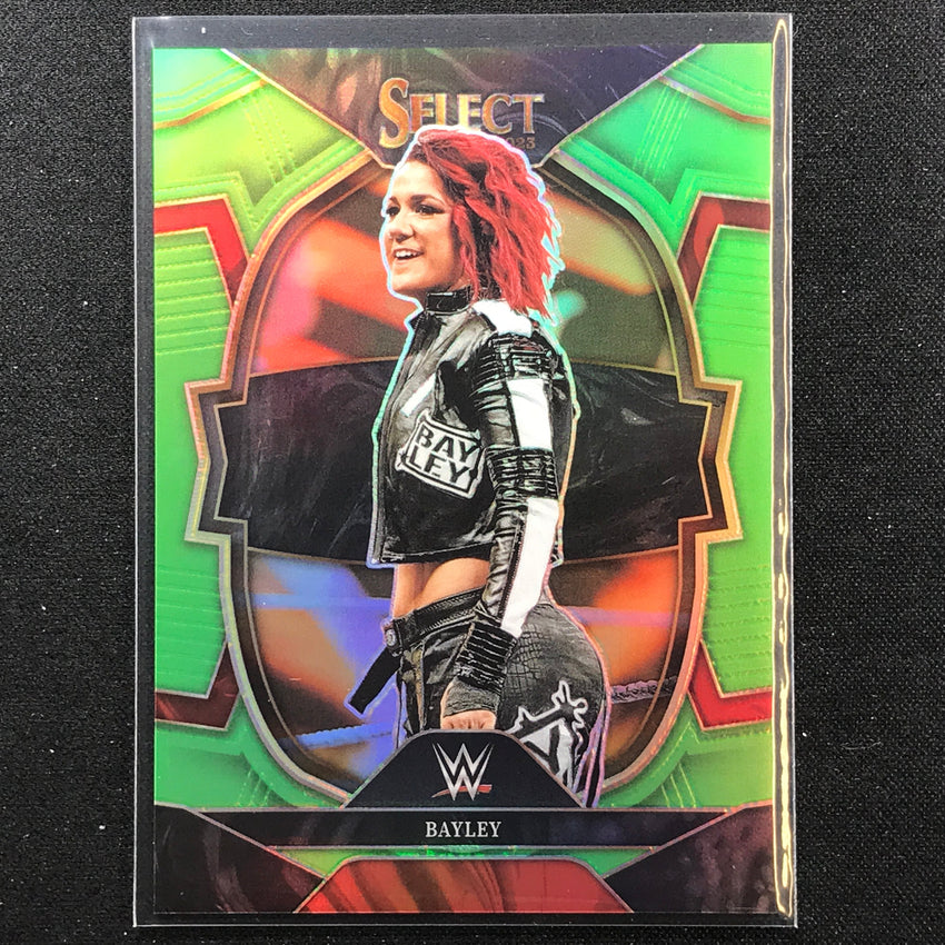 2023 Select Wwe Bayley Concourse Neon Green 22/75 No 66