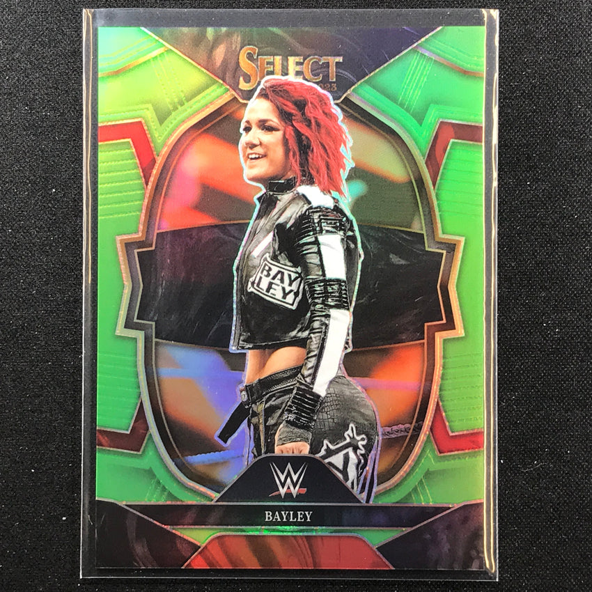 2023 Select Wwe Bayley Concourse Neon Green 63/75 No 66