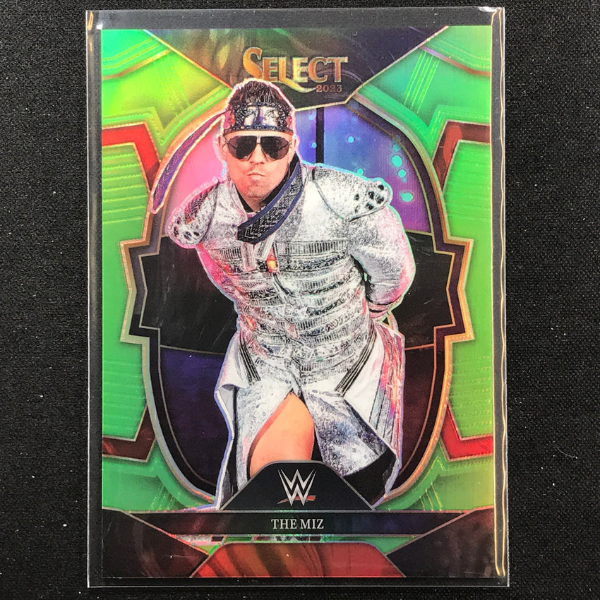 2023 Select WWE THE MIZ Concourse Neon Green 41/75 #70