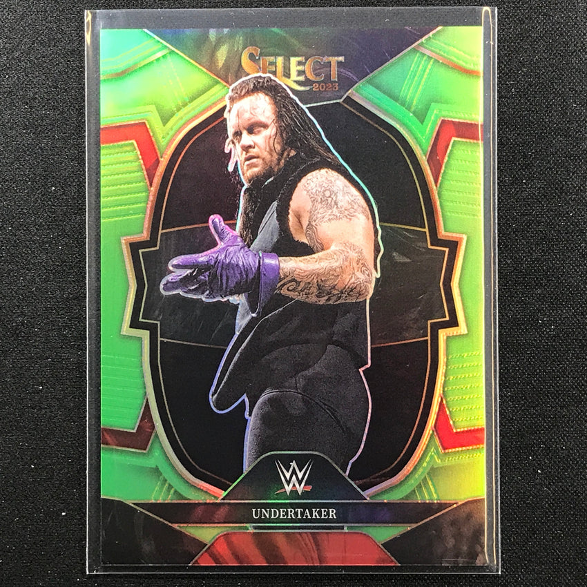 2023 Select Wwe Undertaker Concourse Neon Green 3/75 No 71