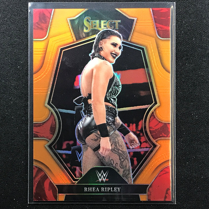 2023 Select Wwe Rhea Ripley Premier Level Orange 34/49