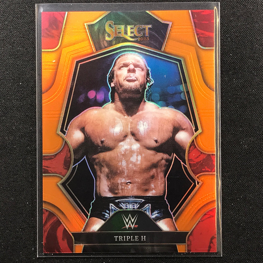 2023 Select Wwe Triple H Premier Level Orange 10/49