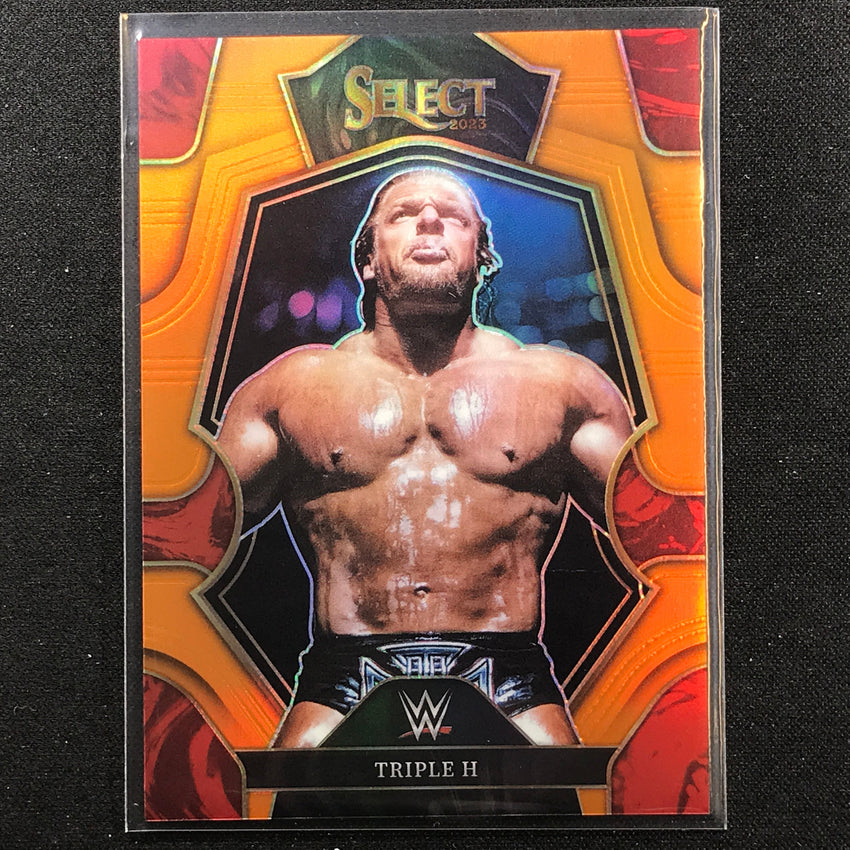 2023 Select Wwe Triple H Premier Level Orange 40/49