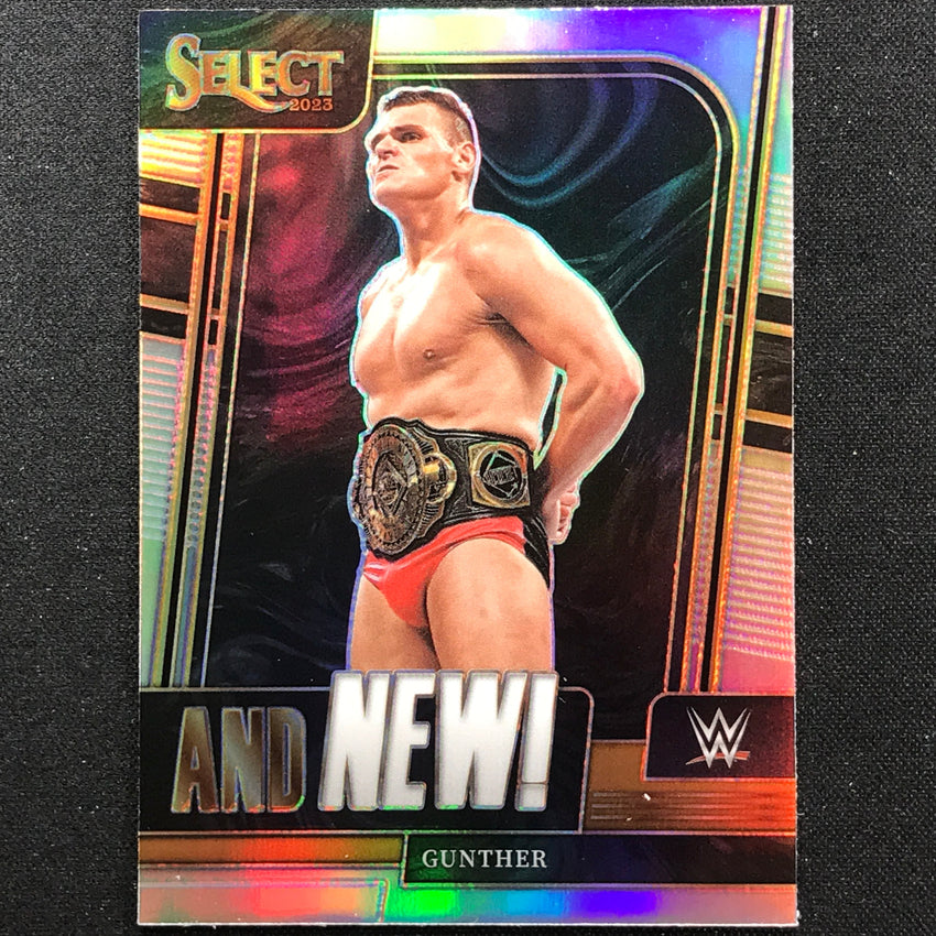2023 Select Wwe Gunther And New Silver Prizm No 2