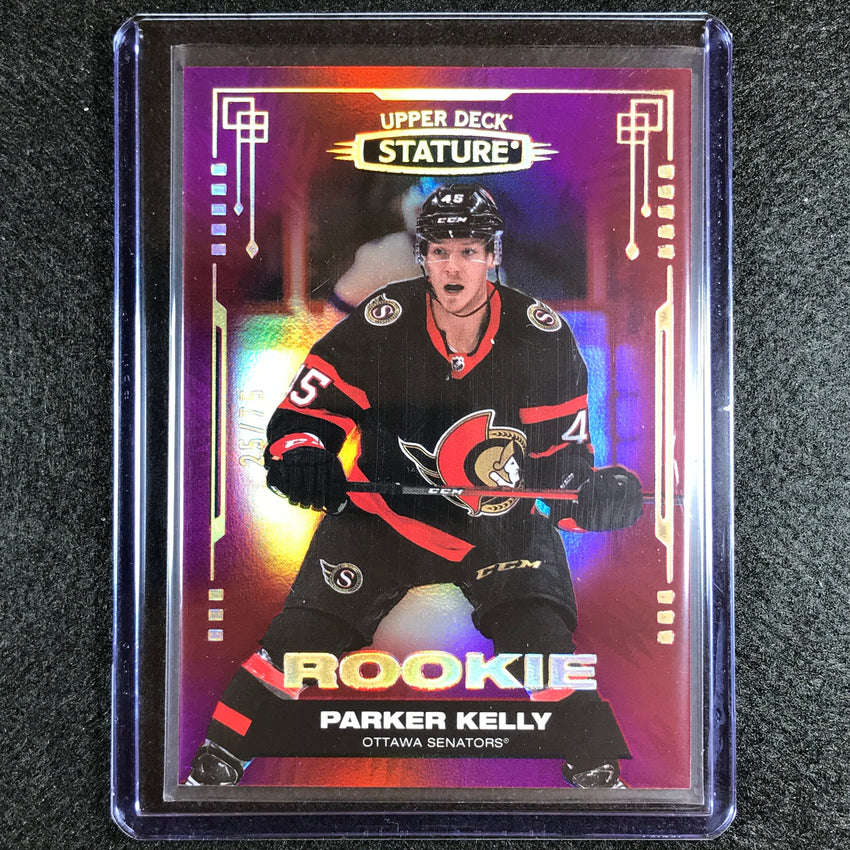 2021-22 Stature Nhl Parker Kelly Rookie Red 25/75