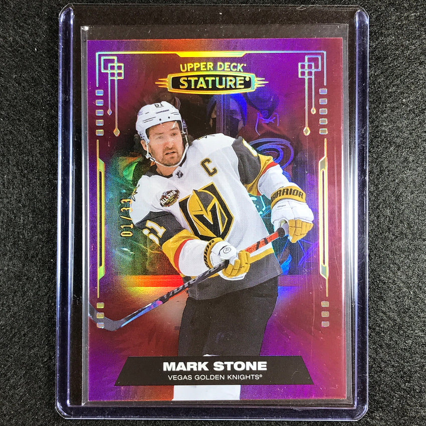 2021-22 Stature Nhl Mark Stone Veteran Photo Variant Red 1/33