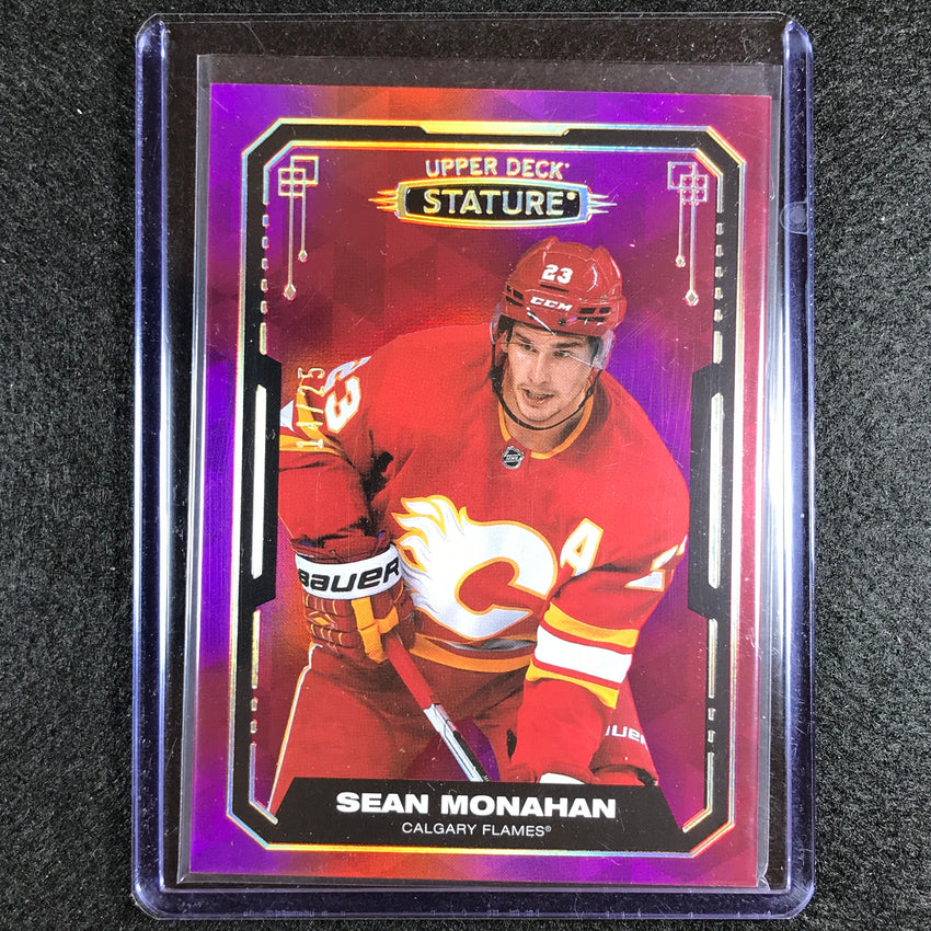 2021-22 Stature Nhl Sean Monahan Veteran Design Variant Red 14/25
