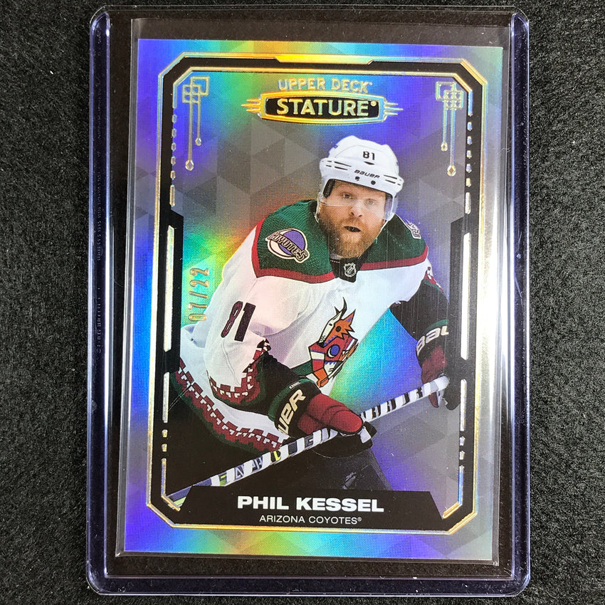 2021-22 Stature Nhl Phil Kessel Veteran Design And Photo Variant Base 7/22