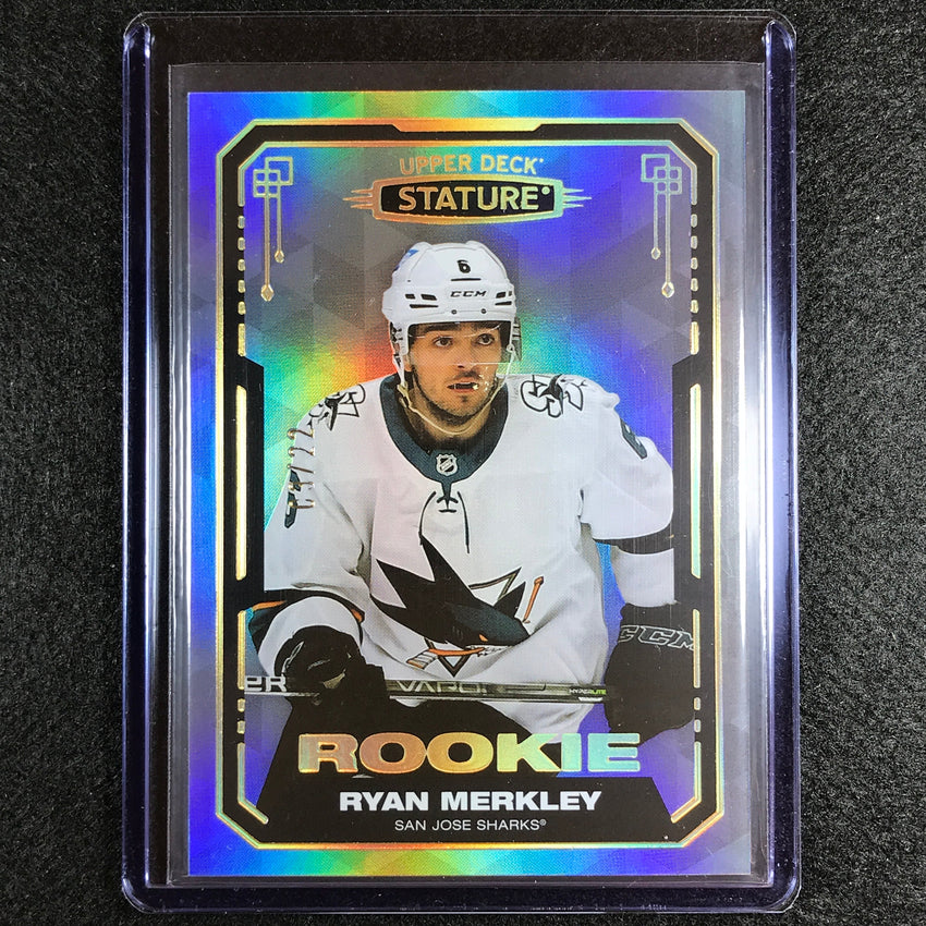 2021-22 Stature Nhl Ryan Merkley Rookie Design And Photo Variant Base 3/22