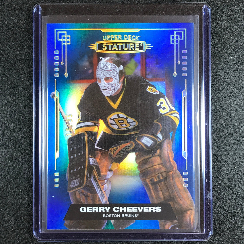 2021-22 Stature Nhl Gerry Cheevers Veteran Blue 19/35