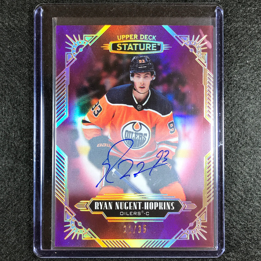 2021-22 Stature Nhl Ryan Nugent-hopkins 2020-21 Update Auto Red 21/35