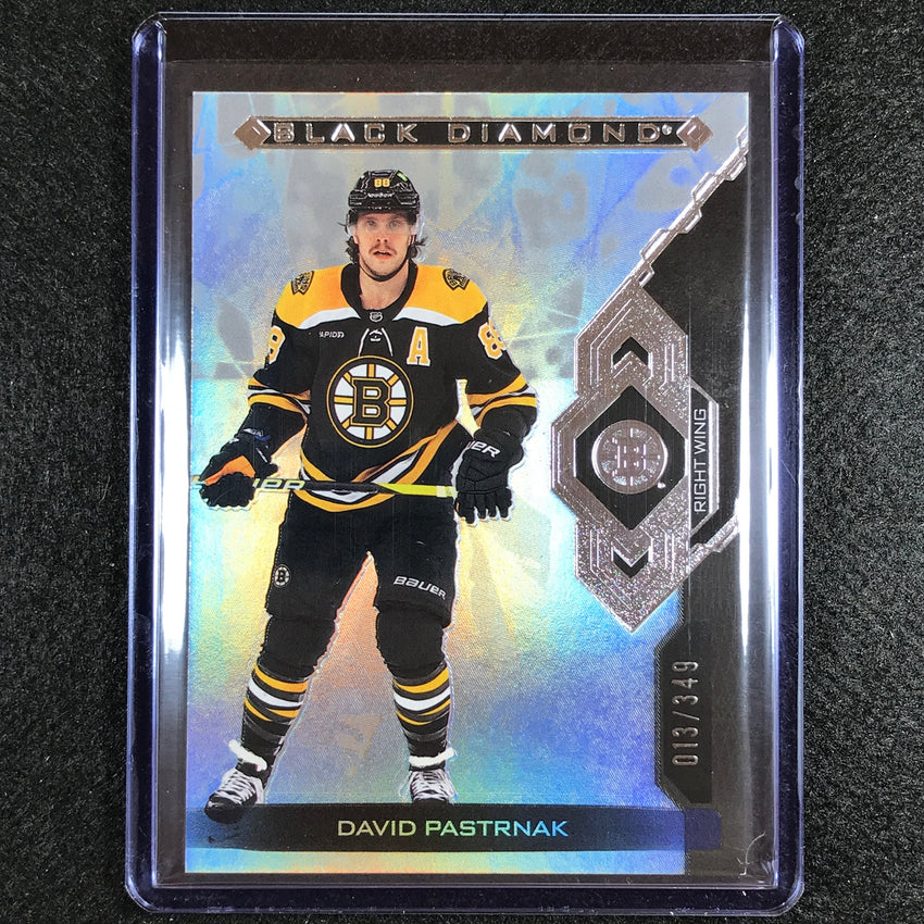 2022-23 Black Diamond Nhl David Pastrnak Base Silver 13/349