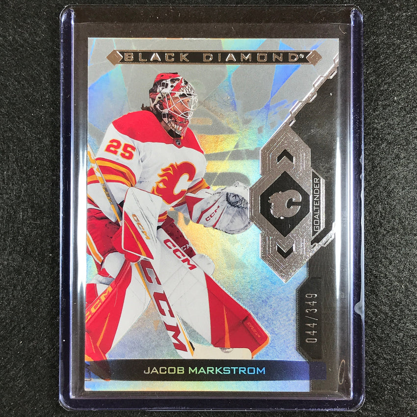 2022-23 Black Diamond Nhl Jacob Markstrom Base Silver 44/349