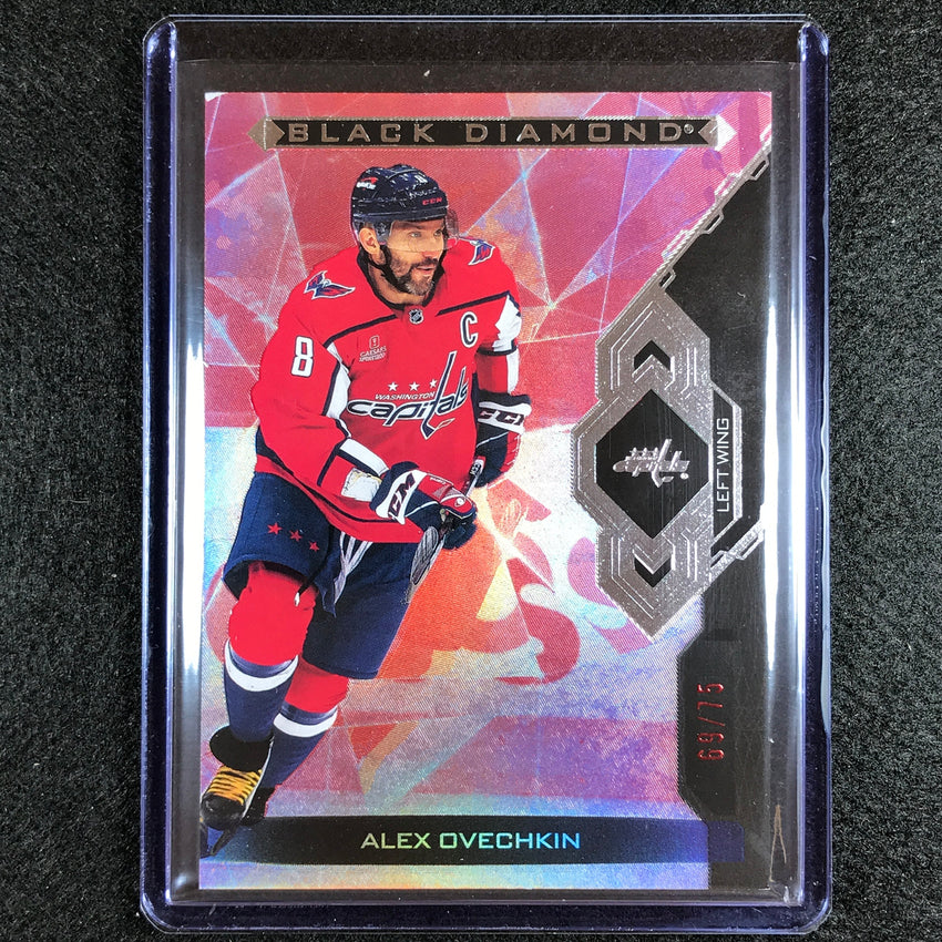 2022-23 Black Diamond Nhl Alex Ovechkin Base Red 69/75