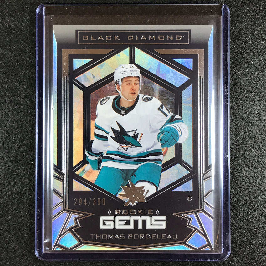 2022-23 Black Diamond Nhl Thomas Bordeleau Base Rookie Gems 294/399