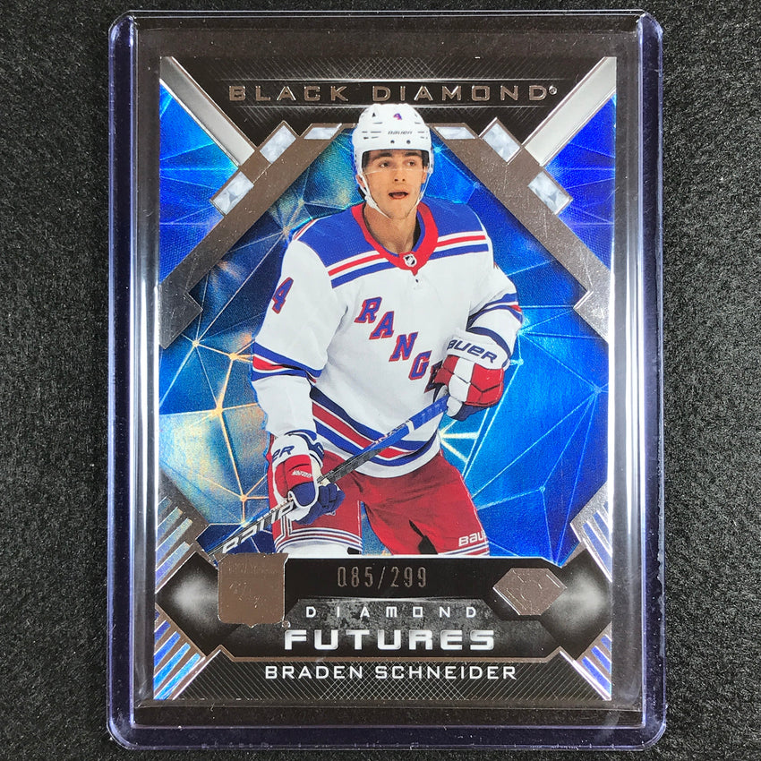 2022-23 Black Diamond Nhl Braden Schneider Base Rookie Diamond Futures 85/299