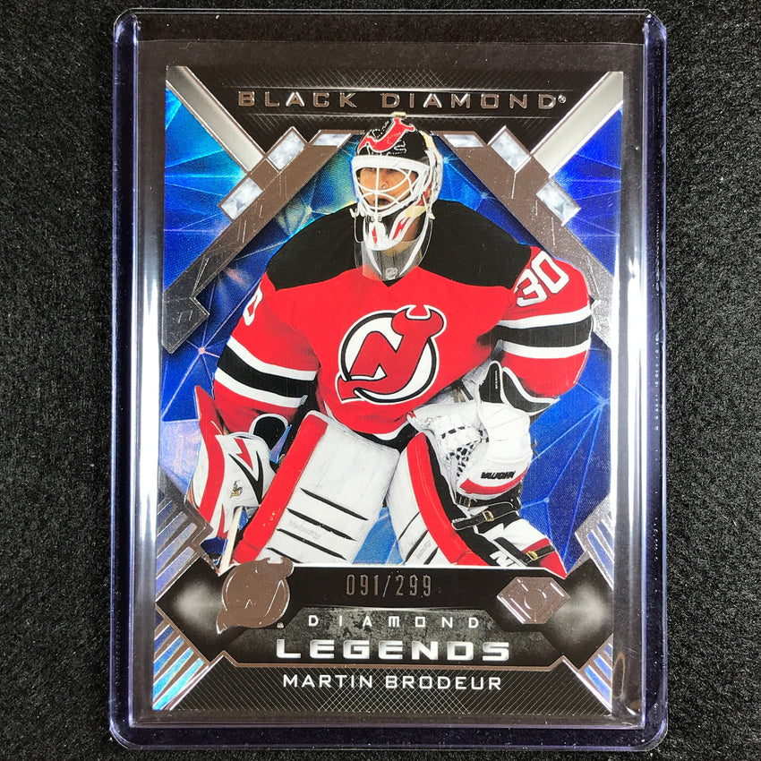 2022-23 Black Diamond Nhl Martin Brodeur Base Diamond Legends 91/299