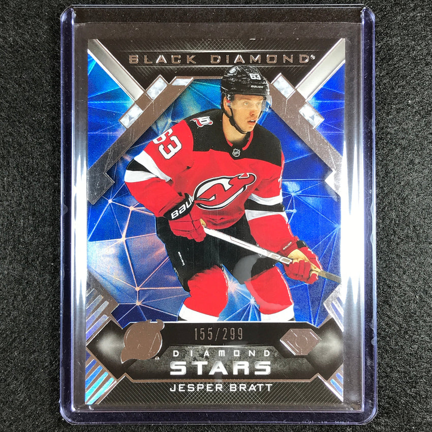 2022-23 Black Diamond Nhl Jesper Bratt Base Diamond Stars 155/299
