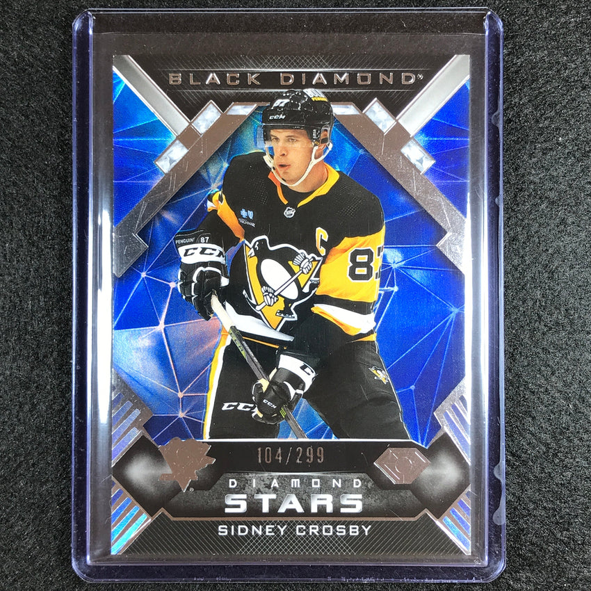 2022-23 Black Diamond Nhl Sidney Crosby Base Diamond Stars 104/299