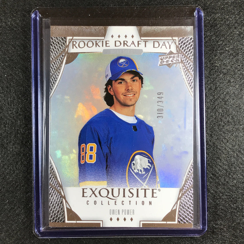 2022-23 Black Diamond Nhl Owen Power Exquisite Rookie Draft Day 310/349
