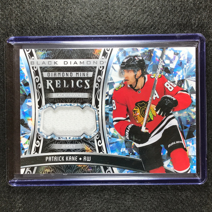 2022-23 Black Diamond Nhl Patrick Kane Diamond Mine Relic Jersey No Pk
