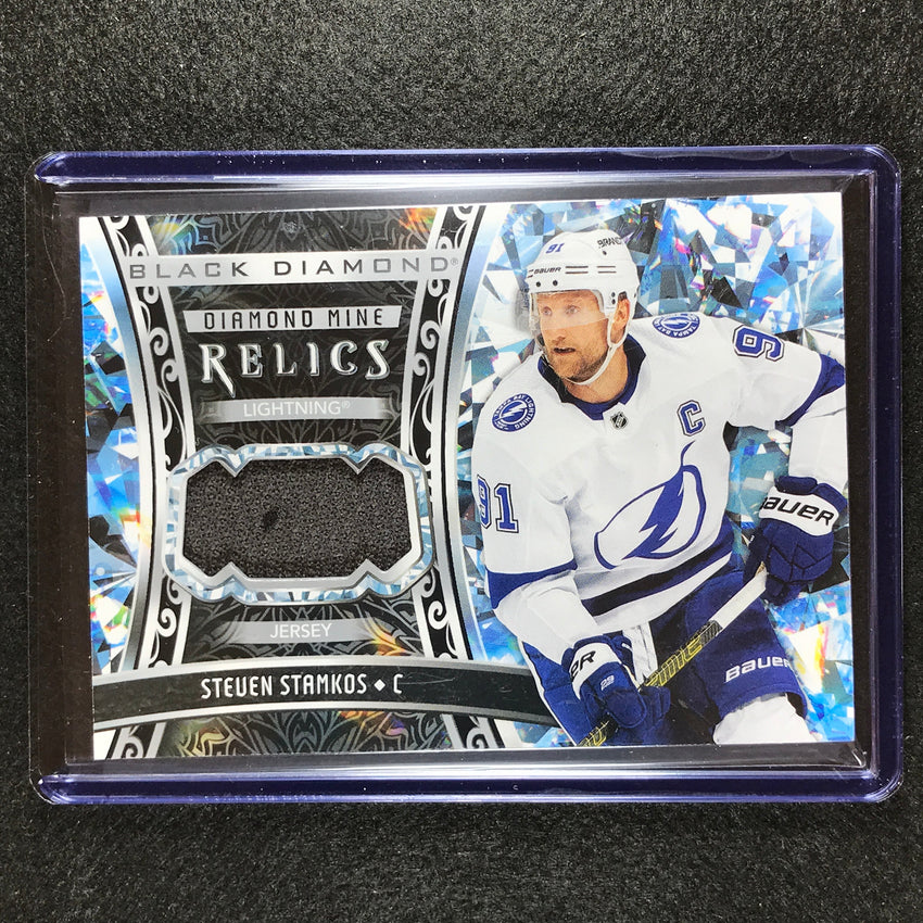 2022-23 Black Diamond Nhl Steven Stamkos Diamond Mine Relic Jersey No Ss
