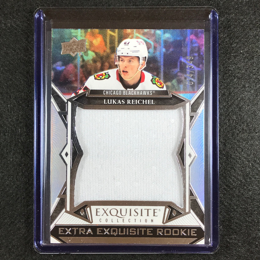 2022-23 Black Diamond Nhl Lukas Reichel Extraexquisite Rookie Jumbo Relic 14/349